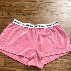 Juicy Couture Pink Sleep Shorts